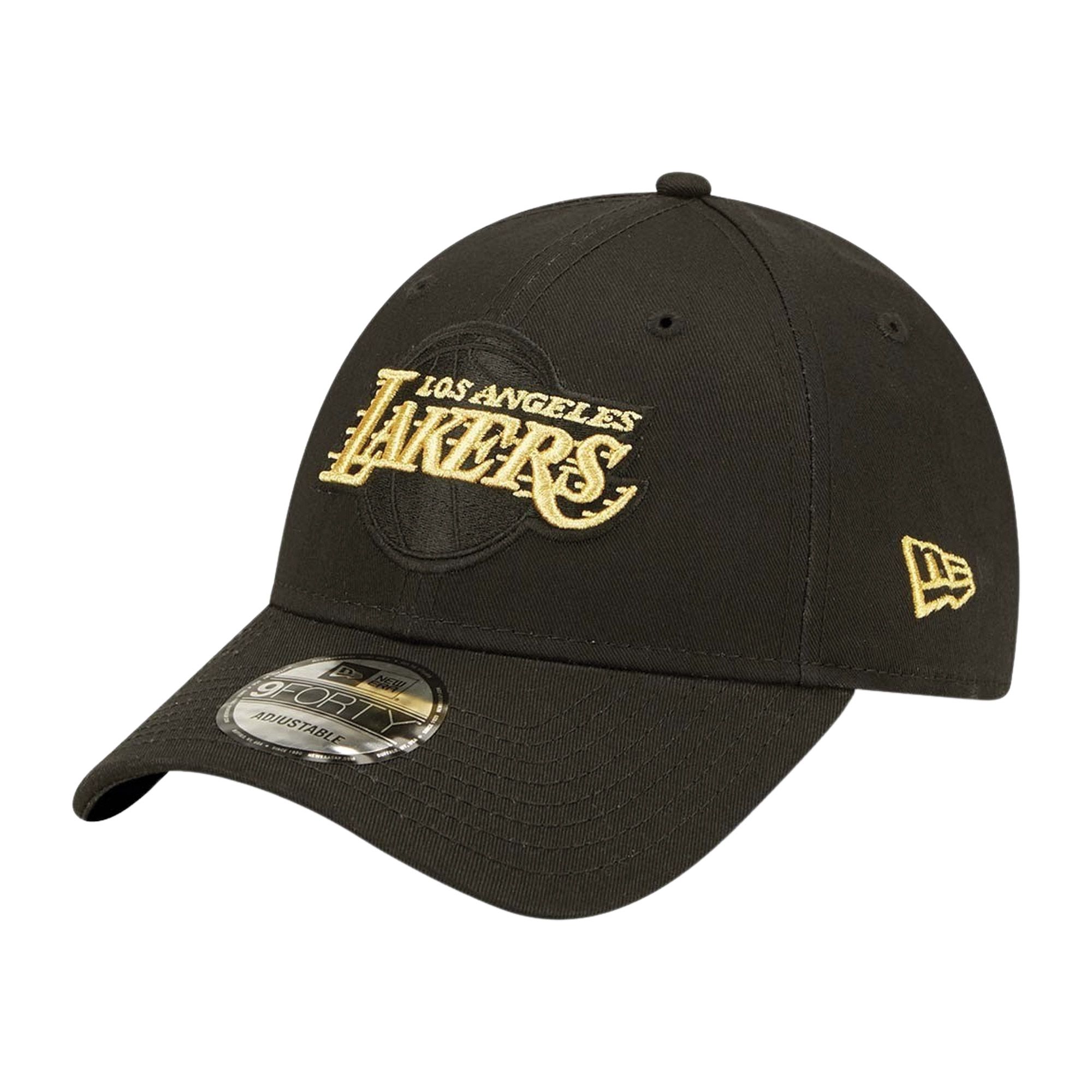 Casquette New Era 9Twenty - Los Angeles Lakers Motif Denim - Taille Unique Réglable (55-60 Cm)